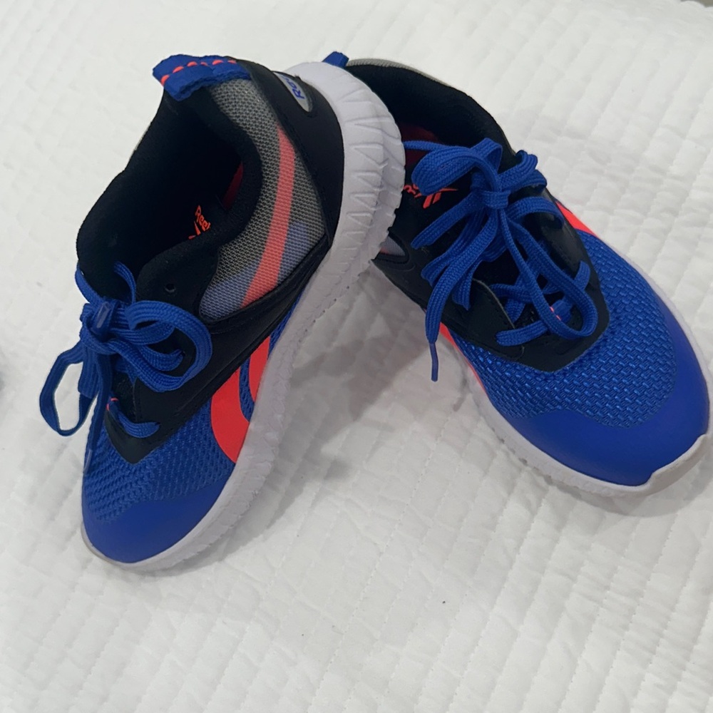 Reebok Kids Blue and Pink Sneakers